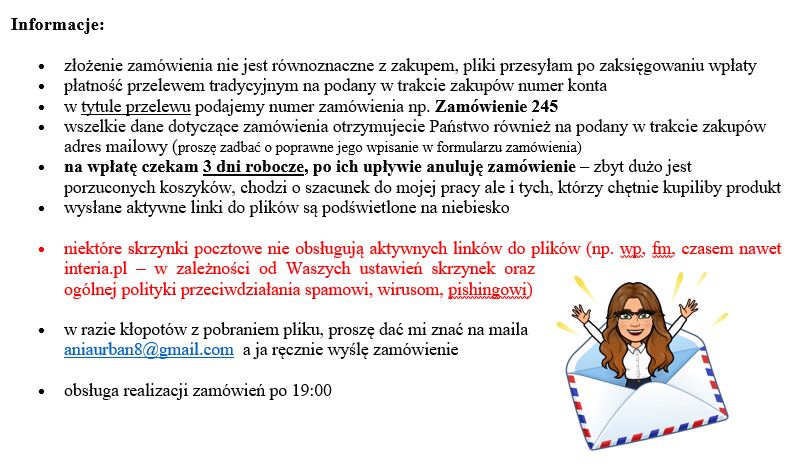 Informacja o zakupach